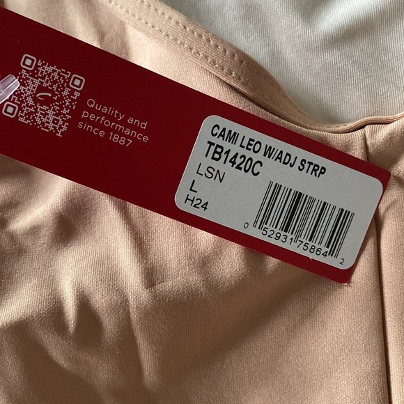 Capezio Nude Girl’s Leotard with Adjustable Straps - Picture 3 of 6